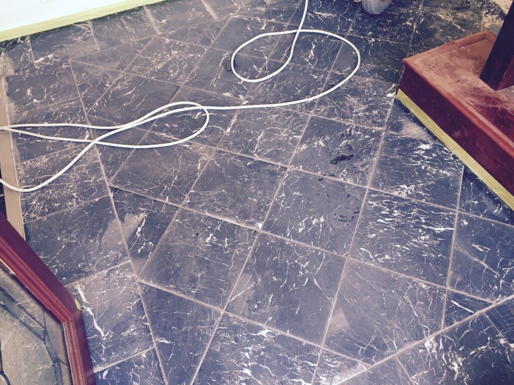 Epoxy Grout Haze Removal & Cleaning -
